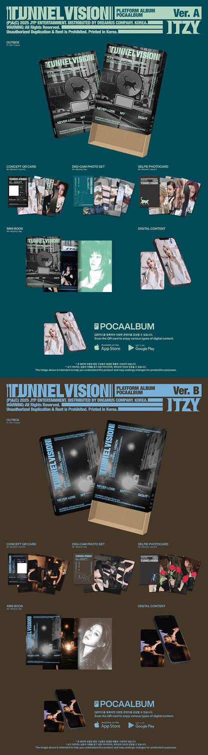 ITZY - TUNNEL VISION (11th Mini Album) [Poca Album Ver.]