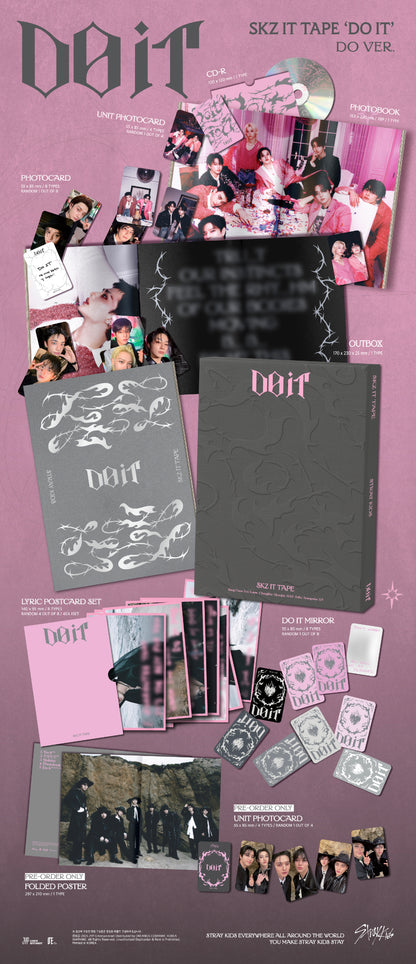 STRAY KIDS - SKZ IT TAPE: DO IT [Limited DO Ver.]
