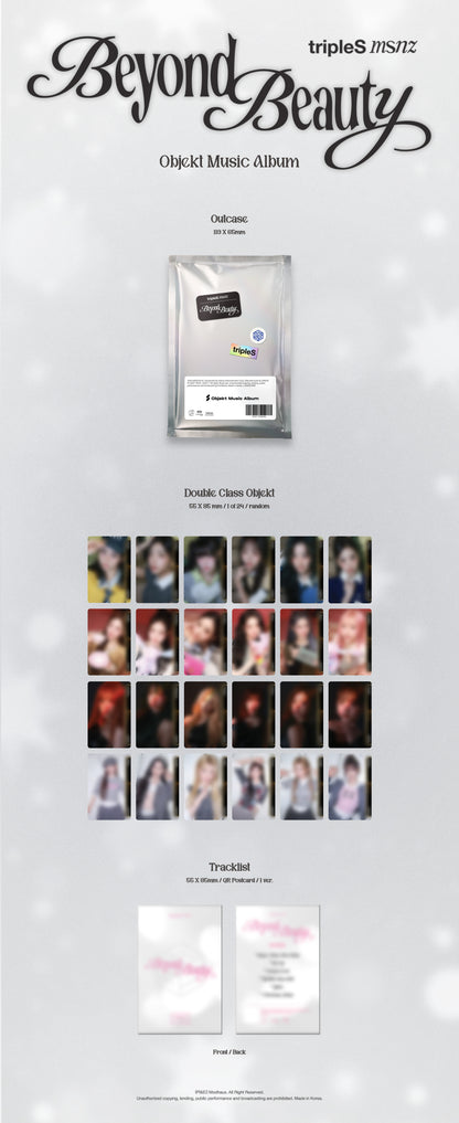 tripleS msnz -<Beyond Beauty> (1st Mini Album) [Objekt Music Album]