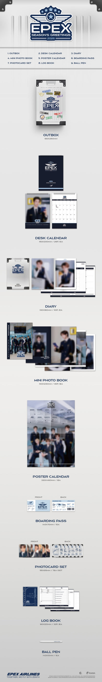 *PRE-ORDER* EPEX -  2026 Season's Greetings