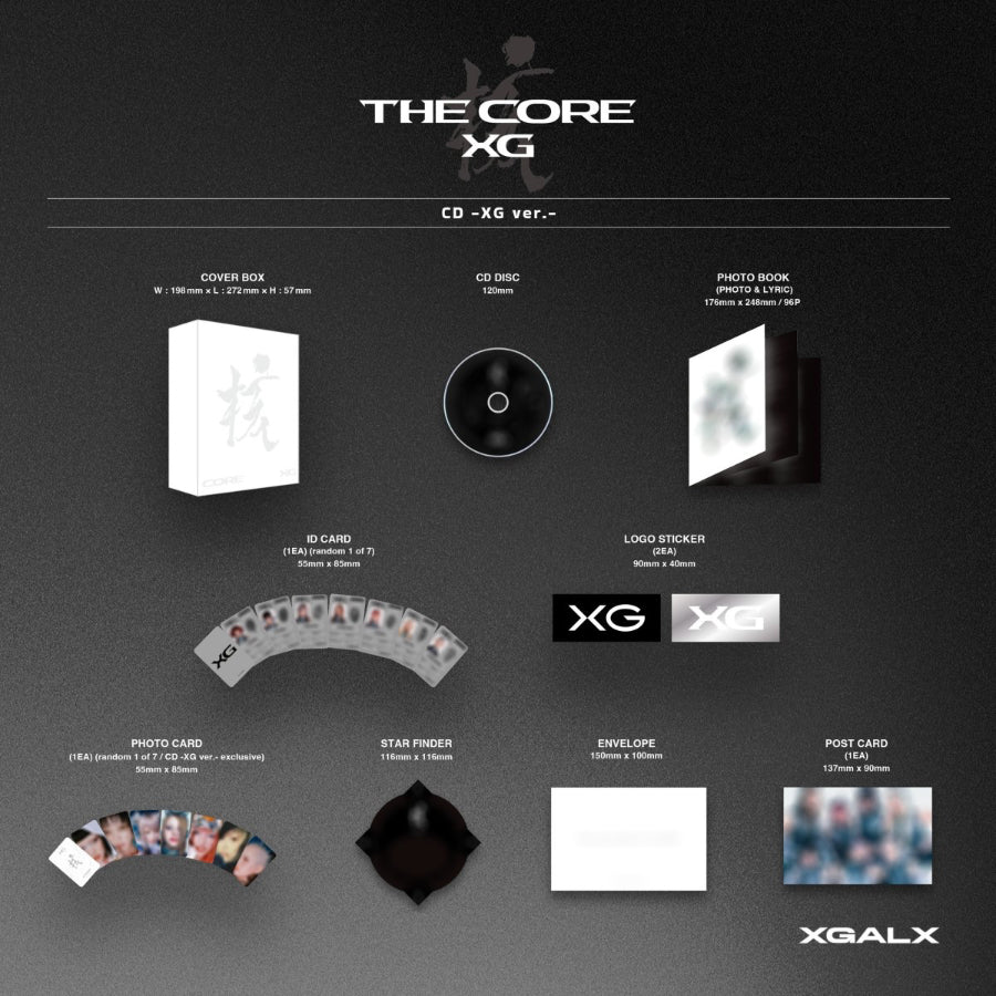 XG - THE CORE 核 (1st Studio Album)