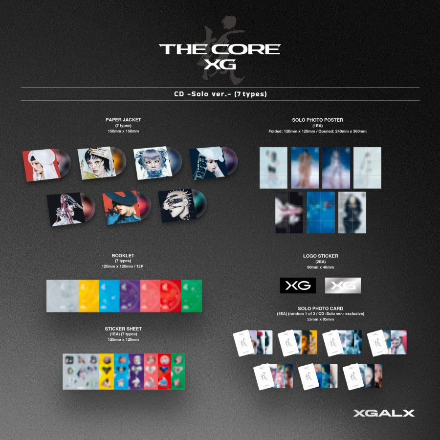 BBANGYA | XG - THE CORE 核 (1st Studio Album)