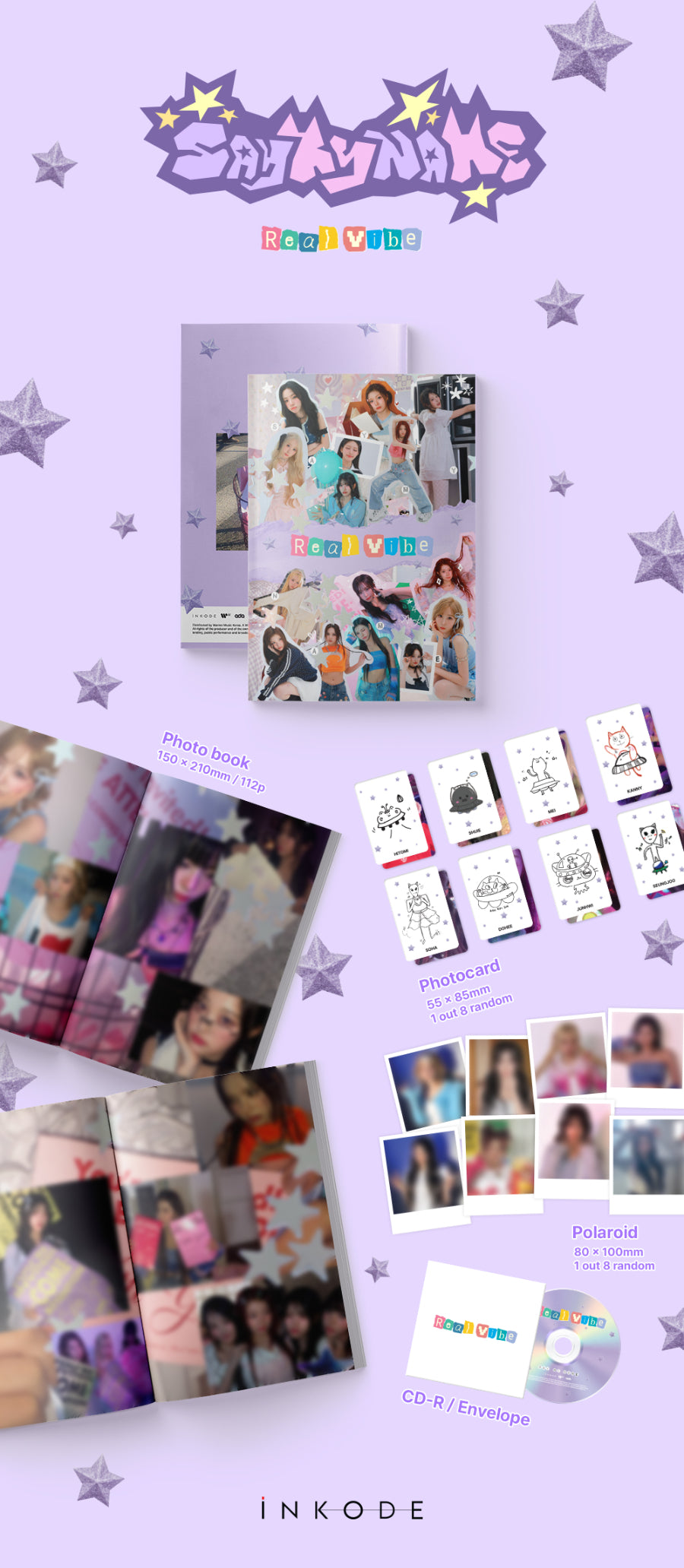 SAY MY NAME - &Our Vibe (3rd Mini Album) [REAL VIBE Ver.]