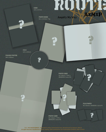 AxMxP - Amplify My Way (2nd Mini Album) [Route Ver.]