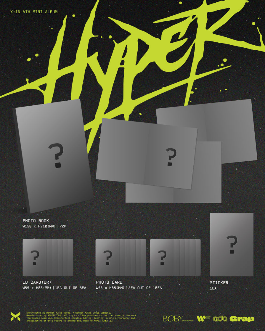 X:IN - Hyper (4th Mini Album)