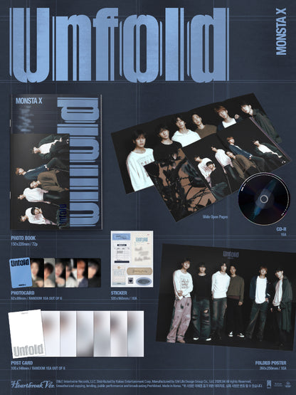 MONSTA X - Unfold (English Album) [Heartbreak Ver.]