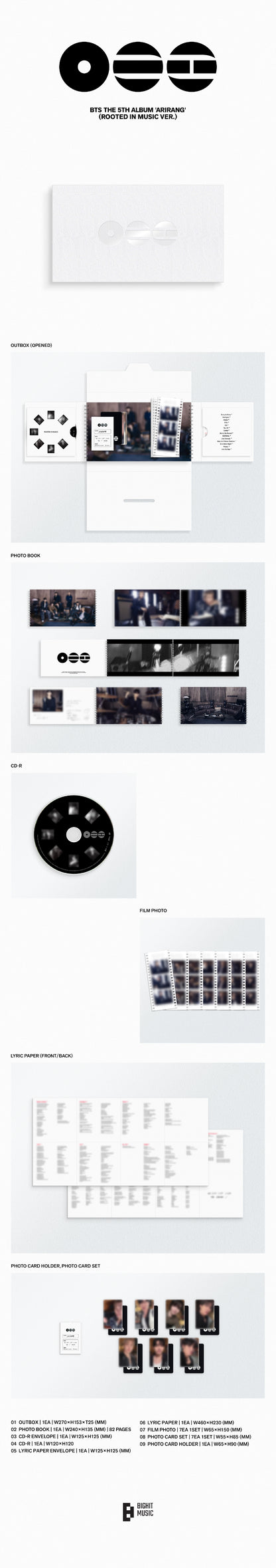 BTS - ARIRANG (5th Studio Album) [Standard Ver.]