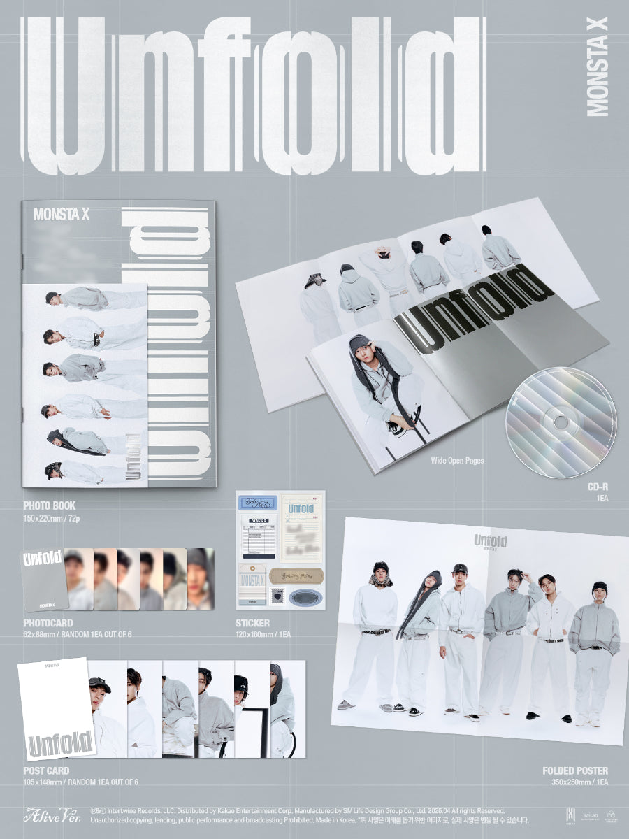 MONSTA X - Unfold (English Album) [Alive Ver.]