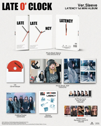 [SIGNED] LATENCY - Late O'Clock [Sleeve Ver.]