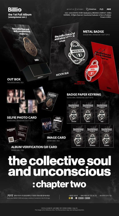 *PRE-ORDER* BILLLIE - The Collective Soul and Unconscious: Chapter Two [anonymous Ver.]