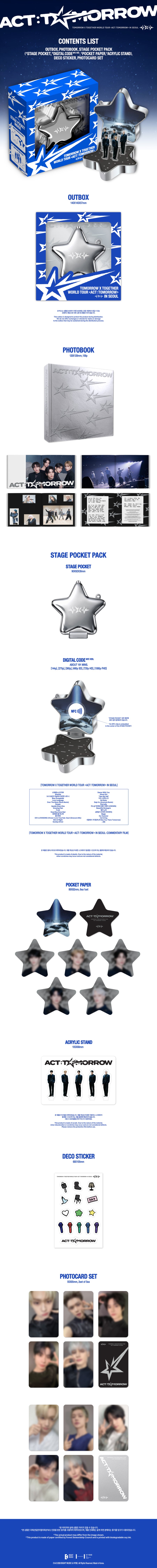 *PRE-ORDER* TOMORROW X TOGETHER (TXT) - WORLD TOUR <ACT : TOMORROW> IN SEOUL Digital Code