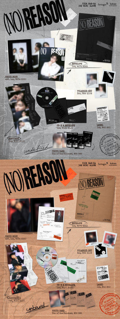 ASTRO YOON SANHA - NO REASON (3rd Mini Album)