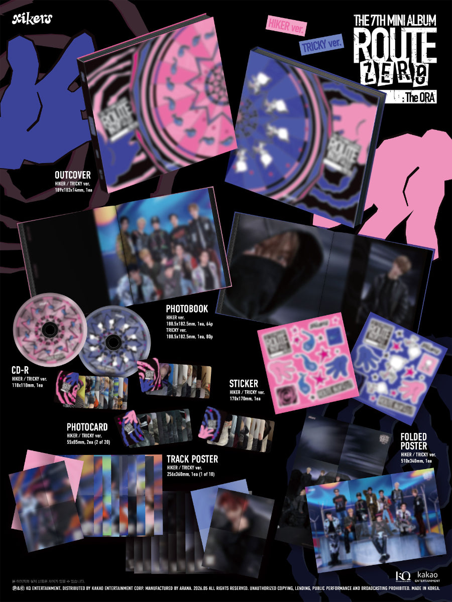 XIKERS - Route Zero: The Ora [Photobook Ver.]