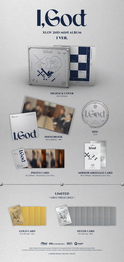 XLOV - I, God (2nd Mini Album)