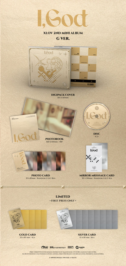 XLOV - I, God (2nd Mini Album)