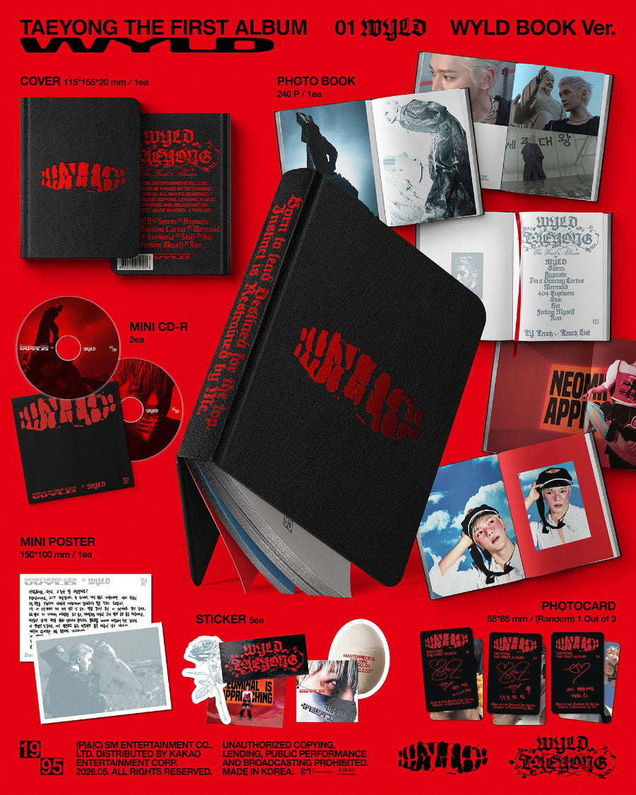 *PRE-ORDER* NCT TAEYONG -Wyld [Wyld Book Ver.]