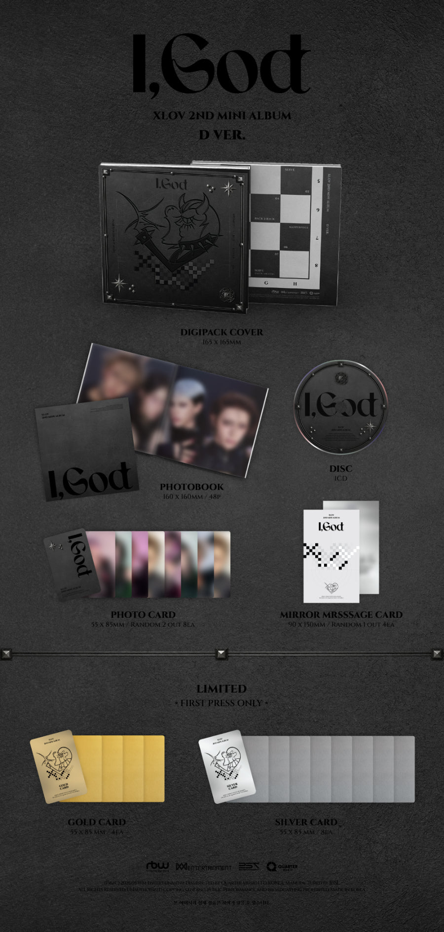 XLOV - I, God (2nd Mini Album)