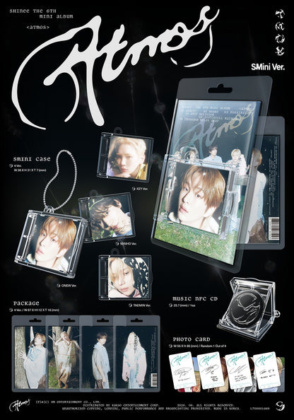 SHINEE - Atmos (6th Mini Album) [SMini Ver.]