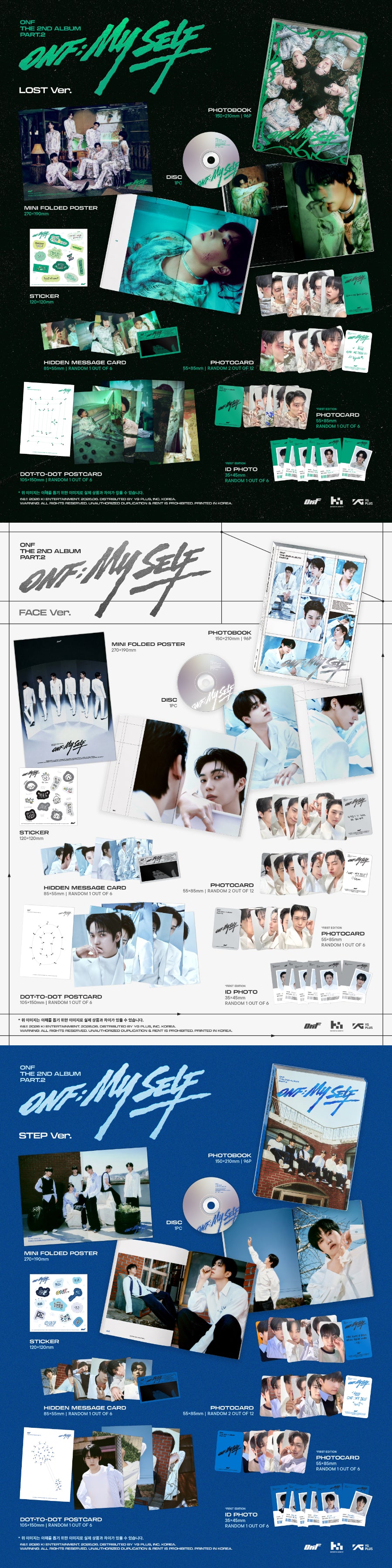 ONF - ONF: My Self [Photobook Ver.]