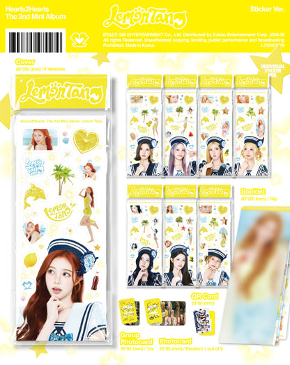 *PRE-ORDER* HEARTS2HEARTS - Lemon Tang [Sticker Ver.]