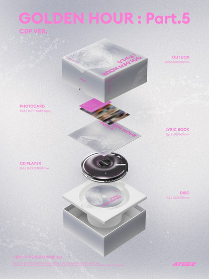 ATEEZ - GOLDEN HOUR : Part.5 [CDP Ver.]