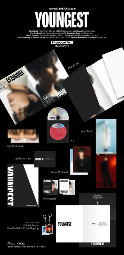 [SIGNED] Young K - Youngest [Photobook Ver.]