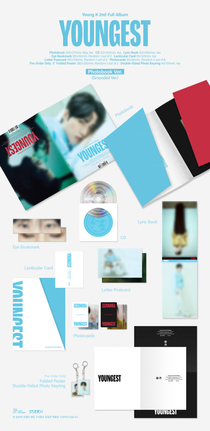 [SIGNED] Young K - Youngest [Photobook Ver.]