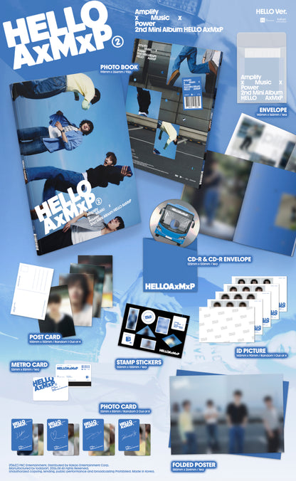 *PRE-ORDER* AxMxP - HELLO AxMxP (2nd Mini Album) [Hello Ver.]