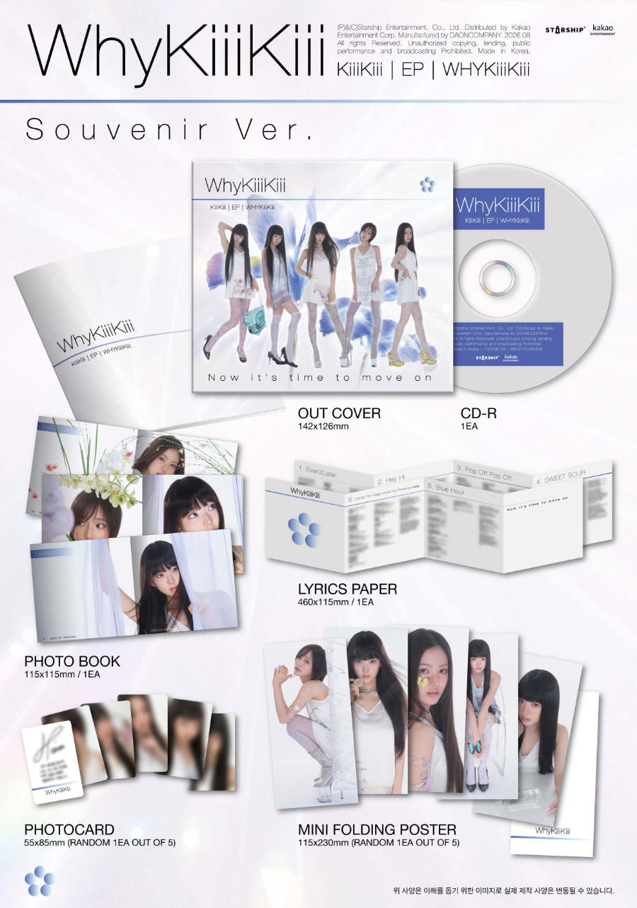 *PRE-ORDER* KIIIKIII - WhyKiiiKiii (3rd Mini Album) [Souvenir Ver.]