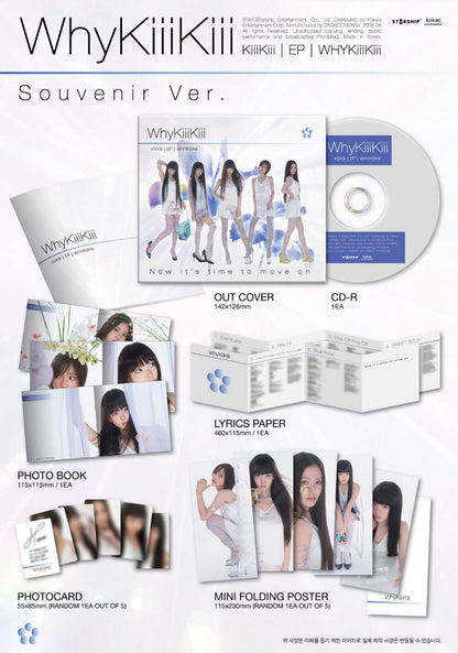 *PRE-ORDER* KIIIKIII - WhyKiiiKiii (3rd Mini Album) [Souvenir Ver.]