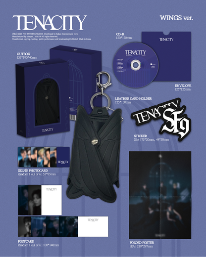 *PRE-ORDER* SF9 - TENACITY (2nd Studio Album) [Wings Ver.]