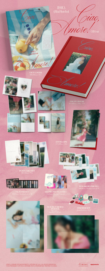 *PRE-ORDER* JESSICA - 2026 OFFICIAL PHOTO BOOK Ciao Amore! [CHINA Ver.]