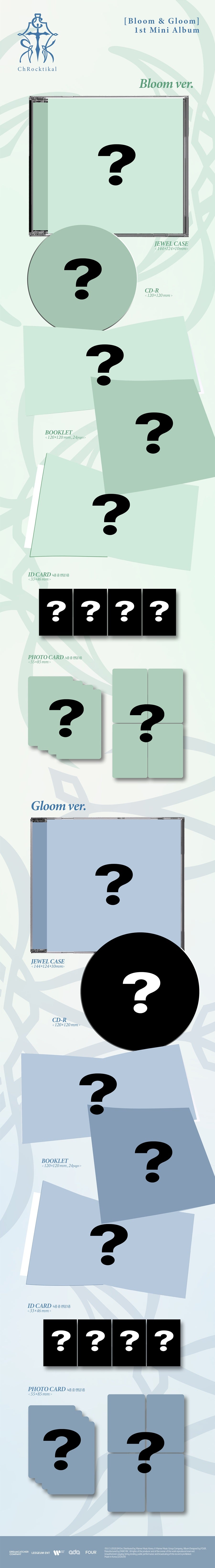 *PRE-ORDER* ChRocktikal - Bloom & Gloom (1st Mini Album)