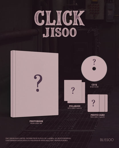 *PRE-ORDER* BLACKPINK JISOO - CLICK (2nd Single Album) [Photobook Ver.]