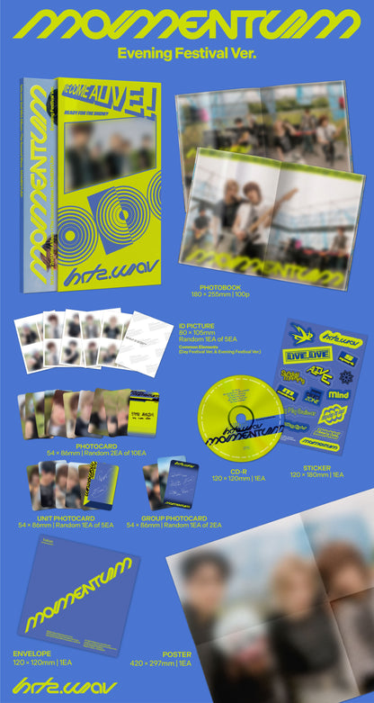 *PRE-ORDER* HRTZ.WAV - The Second Wave: Momentum (2nd Mini Album) [Evening Festival Ver.]