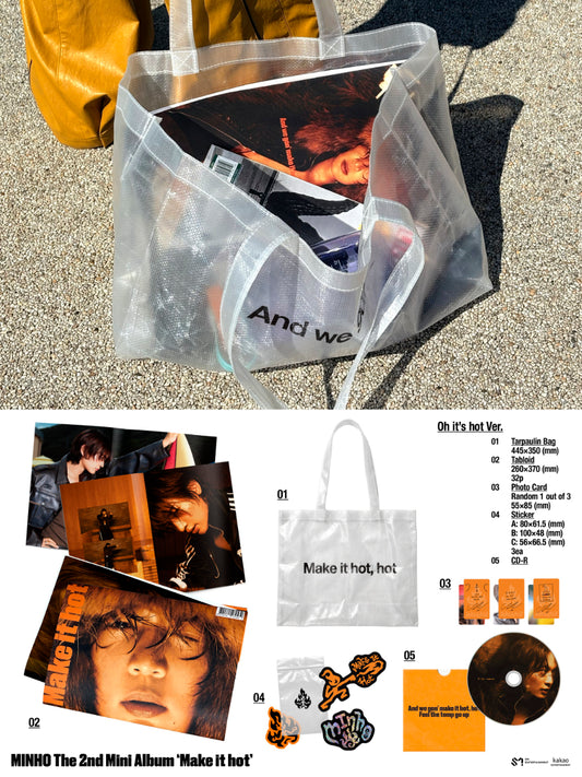 *PRE-ORDER* SHINEE MINHO - Make It Hot (2nd Mini Album) [Oh It's Hot Ver.]