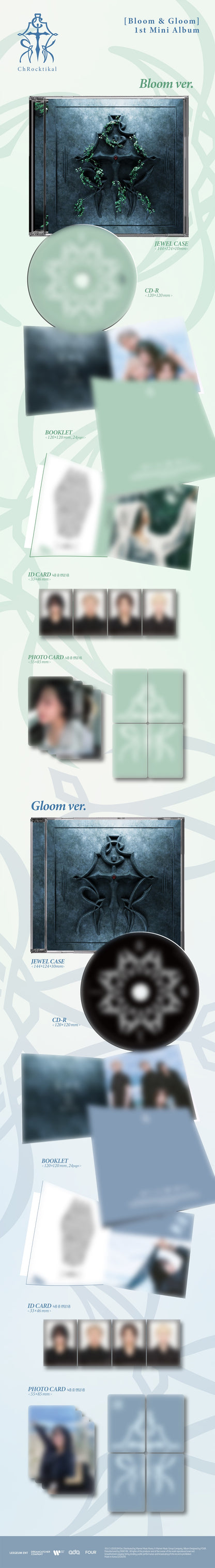 *PRE-ORDER* ChRocktikal - Bloom & Gloom (1st Mini Album)