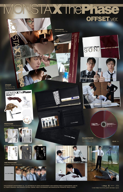 *PRE-ORDER* MONSTA X - THE PHASE (11th Mini Album) [Offset Ver.]