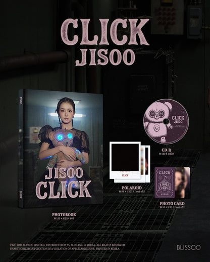 *PRE-ORDER* BLACKPINK JISOO - CLICK (2nd Single Album) [Photobook Ver.]