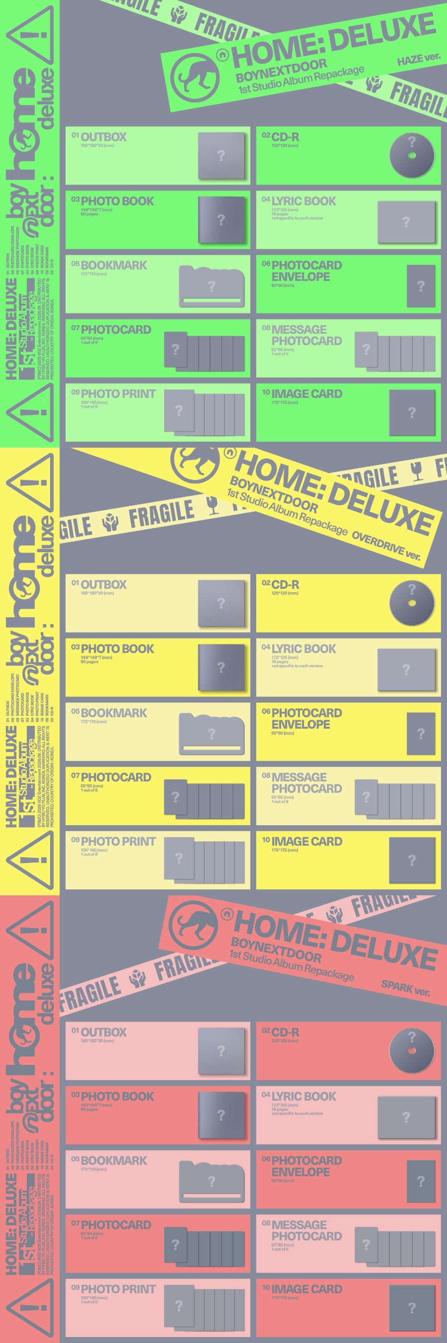 *PRE-ORDER* BOYNEXTDOOR - HOME: DELUXE (1st Repackage Album)+ POB