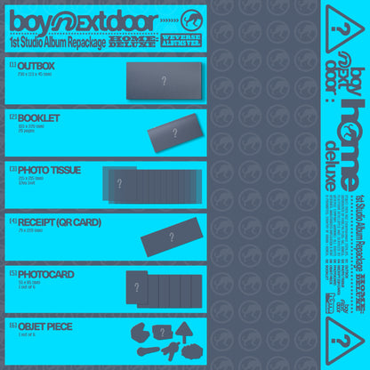 *PRE-ORDER* BOYNEXTDOOR - HOME: DELUXE (1st Repackage Album) [Weverse Albums Ver.] + POB