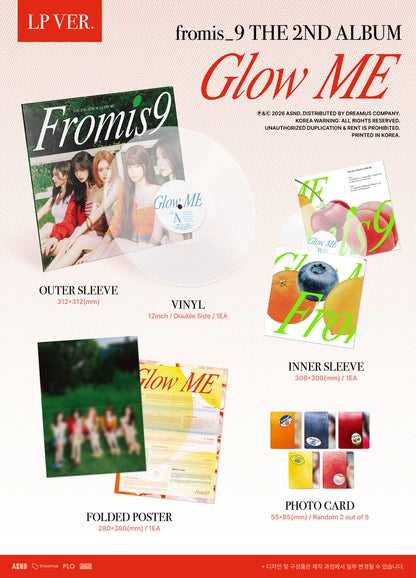 *PRE-ORDER* FROMIS_9 - GLOW ME (2nd Studio Album) [LP/Vinyl]