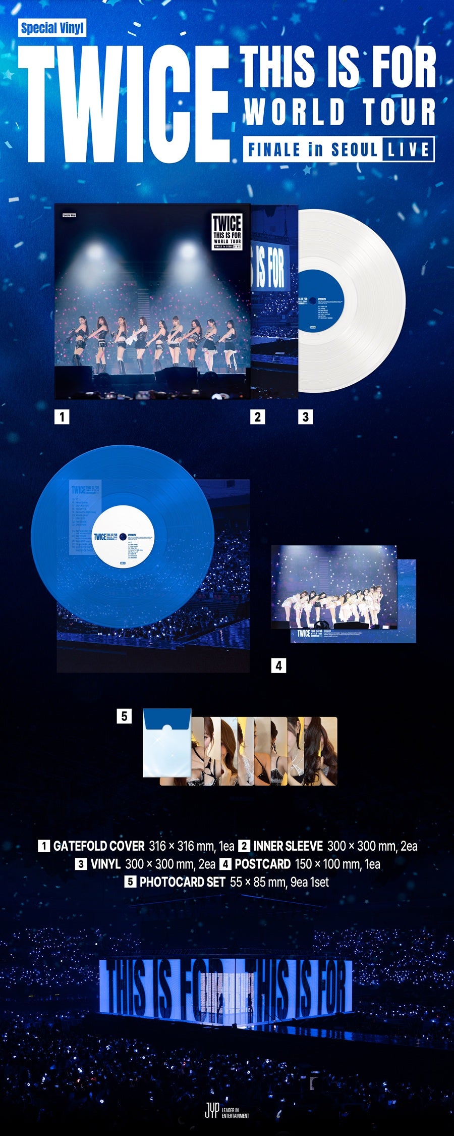 *PRE-ORDER* TWICE - [THIS IS FOR] WORLD TOUR FINALE in SEOUL LIVE [Special LP Ver.]