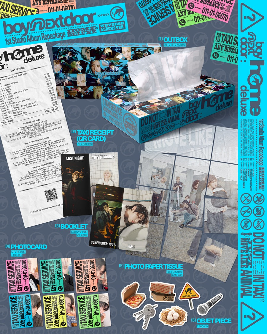 BOYNEXTDOOR - HOME: DELUXE (1st Repackage Album) [Weverse Albums Ver.]