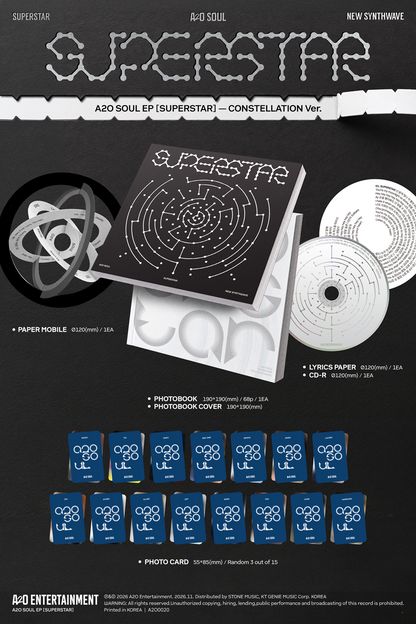 *PRE-ORDER* A2O SOUL - SUPERSTAR (1st Mini Album)