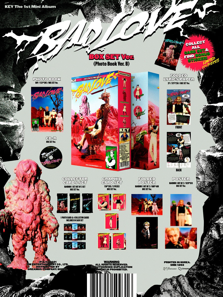 KEY (SHINEE) - BAD LOVE [BOX SET VER.]