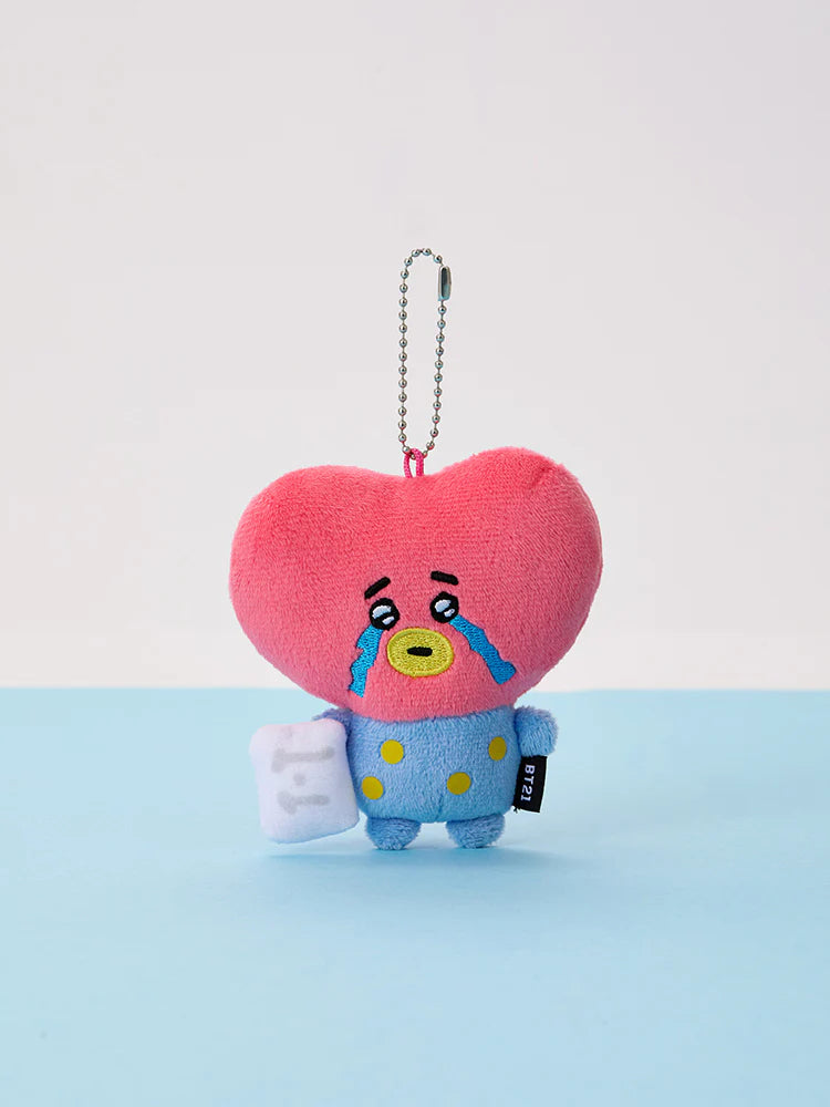 BTS - BT21 Teardrop Plush Keyring