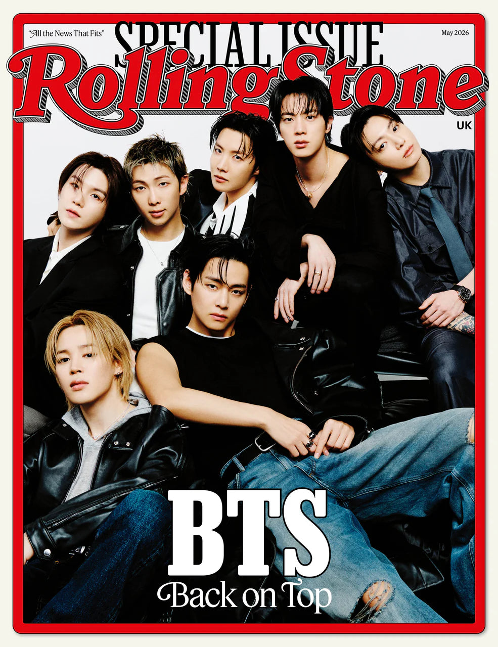 BTS - Rolling Stone UK Magazine May 2026
