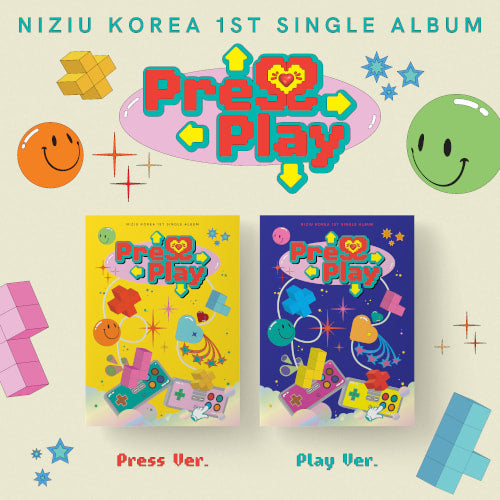 NiziU - Press Play (1st Korean Single Album)