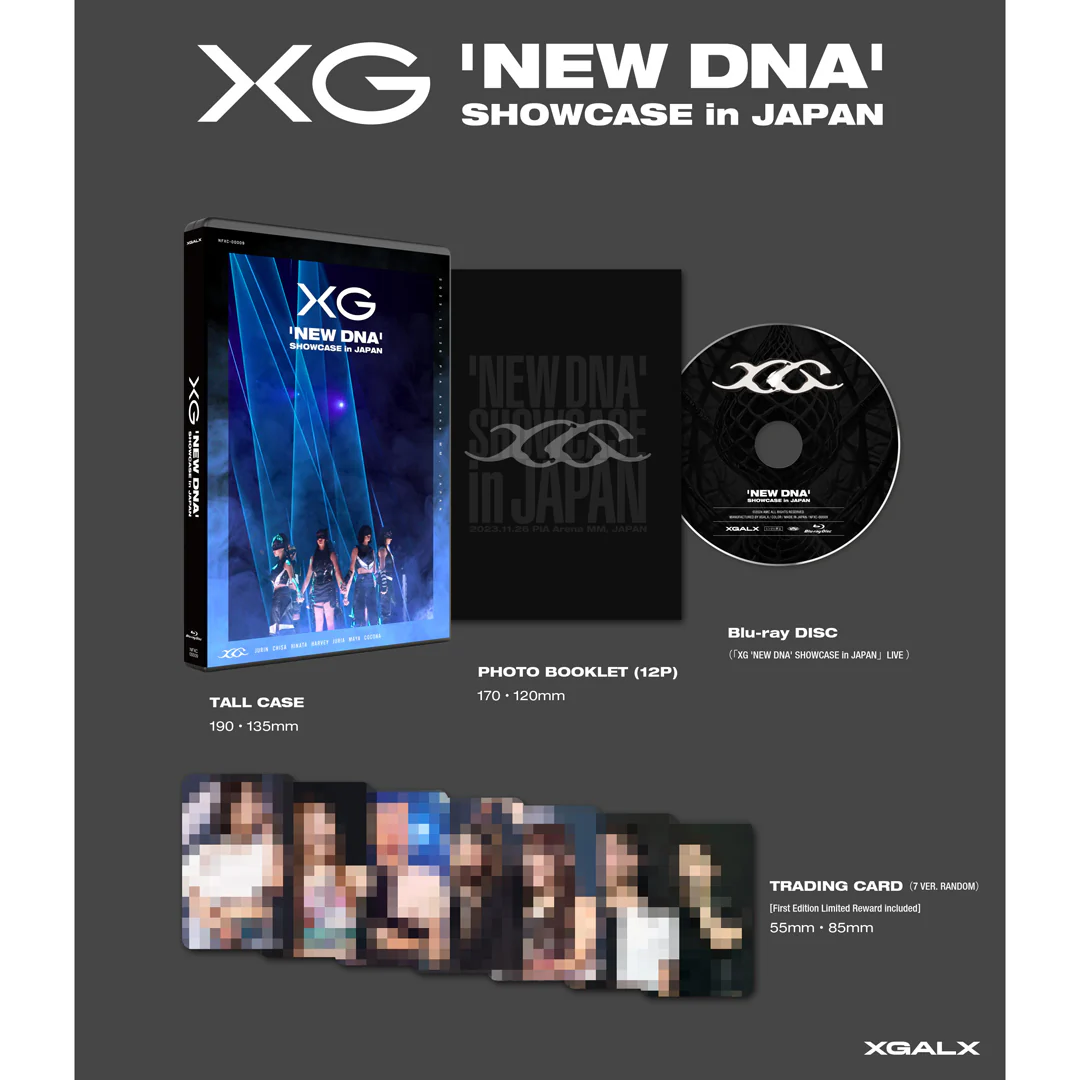 XG 'NEW DNA' SHOWCASE in JAPAN Blu-ray [Regular Edition]